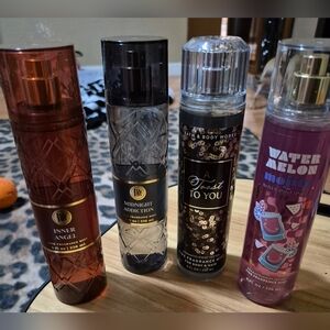 Bath & Body Works Brand New Lot Of 4 Body Sprays